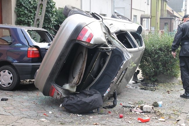 Bali się, że butla wybuchnie - zdjęcia