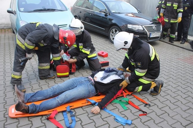 Pożar w ratuszu - zdjęcia