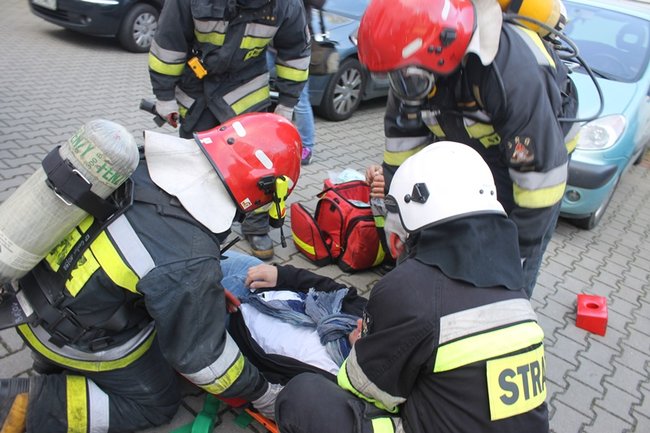 Pożar w ratuszu - zdjęcia