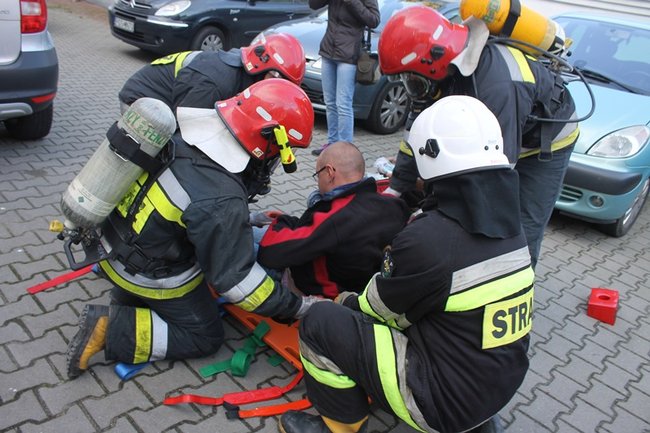 Pożar w ratuszu - zdjęcia