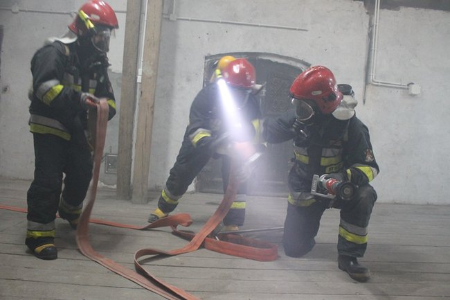 Pożar w ratuszu - zdjęcia