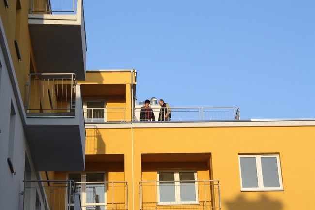 Windą na dach apartamentu ? zdjęcia