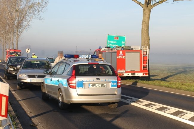 Zderzyły się cztery auta - zdjęcia