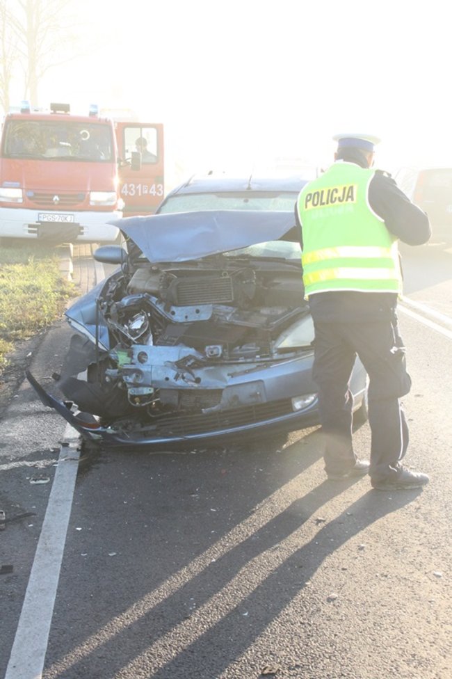 Zderzyły się cztery auta - zdjęcia