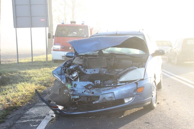 Zderzyły się cztery auta - zdjęcia