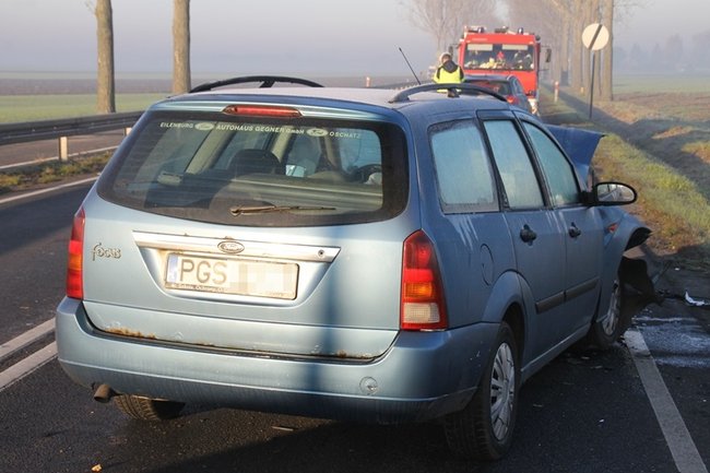 Zderzyły się cztery auta - zdjęcia