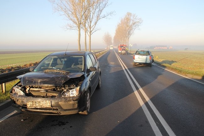 Zderzyły się cztery auta - zdjęcia