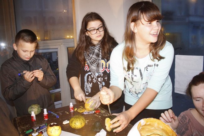 Wesołe dekoracje z dyni ? zdjęcia