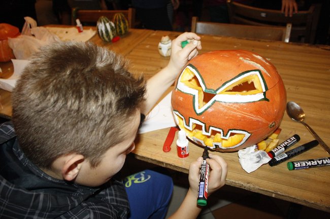 Wesołe dekoracje z dyni ? zdjęcia