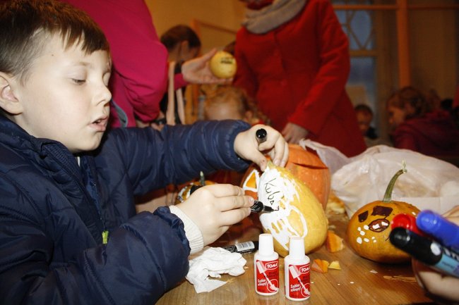 Wesołe dekoracje z dyni ? zdjęcia