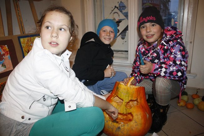 Wesołe dekoracje z dyni ? zdjęcia