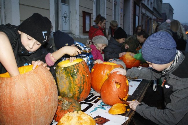 Wesołe dekoracje z dyni ? zdjęcia