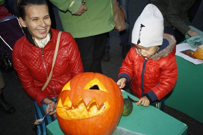 Wesołe dekoracje z dyni ? zdjęcia