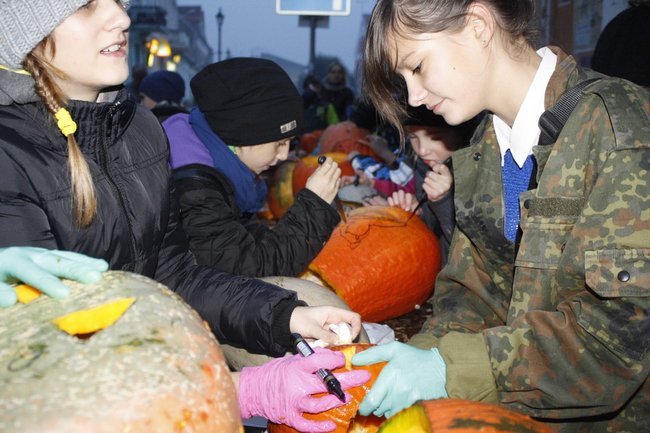 Wesołe dekoracje z dyni ? zdjęcia