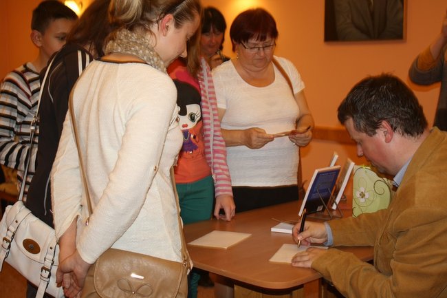 Opowiadał o kulisach seriali - zdjęcia