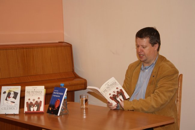 Opowiadał o kulisach seriali - zdjęcia