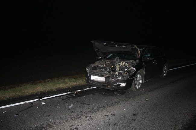 Nie zdołał wyhamować - zdjęcia