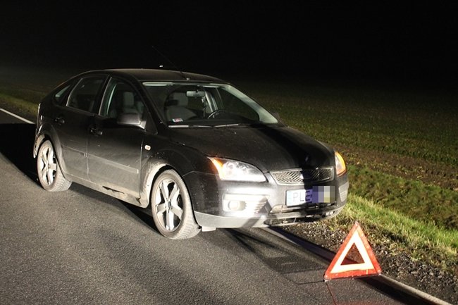 Nie zdołał wyhamować - zdjęcia