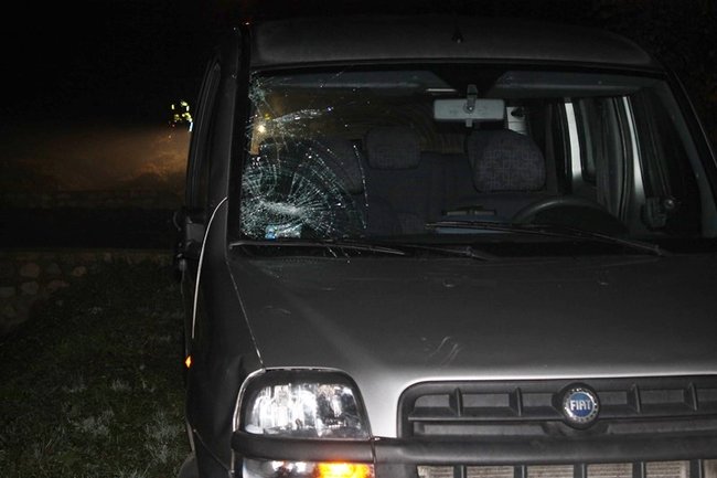 Mężczyzna został ciężko ranny - zdjęcia