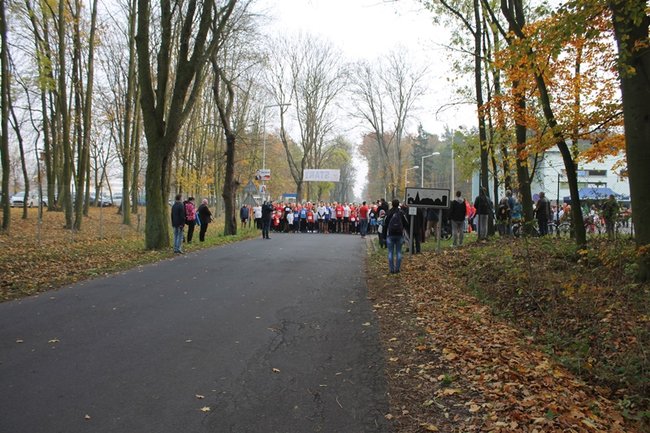 Sportowo-patriotyczna impreza - zdjęcia