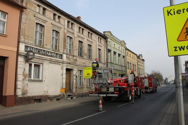 Dachówki sparaliżowały miasto - zdjęcia