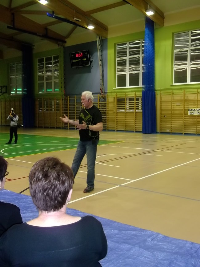 Ćwiczyli z Kozakiewiczem - zdjęcia