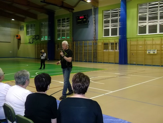 Ćwiczyli z Kozakiewiczem - zdjęcia