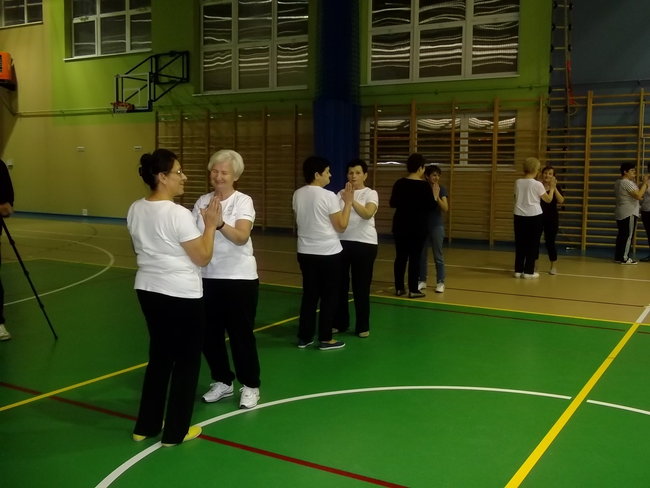 Ćwiczyli z Kozakiewiczem - zdjęcia