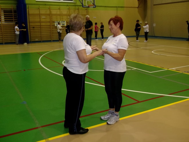 Ćwiczyli z Kozakiewiczem - zdjęcia