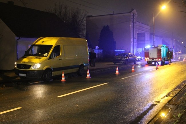 Nie zdołał wyhamować - zdjęcia