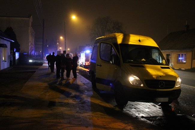 Nie zdołał wyhamować - zdjęcia