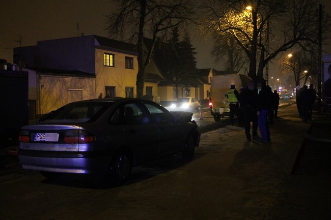 Nie zdołał wyhamować - zdjęcia