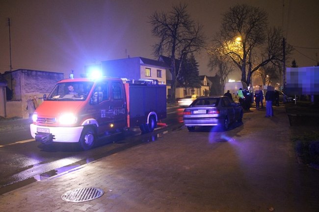 Nie zdołał wyhamować - zdjęcia