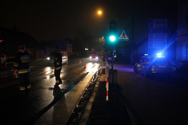 Nie zdołał wyhamować - zdjęcia