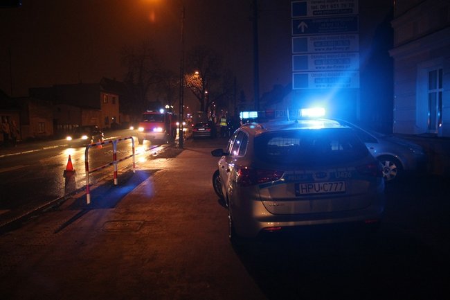 Nie zdołał wyhamować - zdjęcia