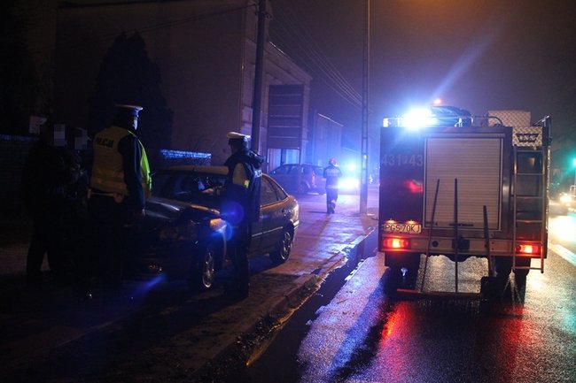 Nie zdołał wyhamować - zdjęcia