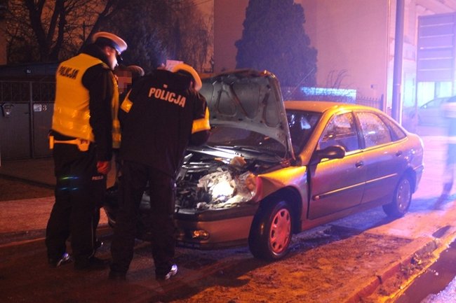 Nie zdołał wyhamować - zdjęcia