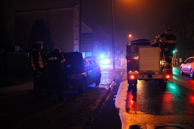 Nie zdołał wyhamować - zdjęcia