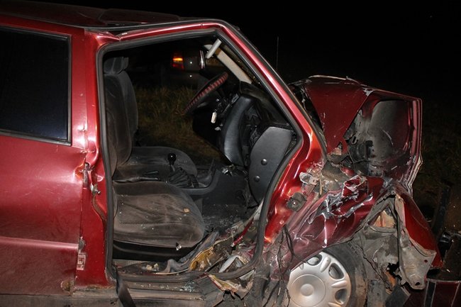 Trzy osoby ranne w wypadku - zdjęcia