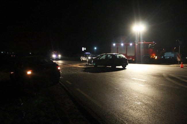 Zderzyły się trzy samochody - zdjęcia