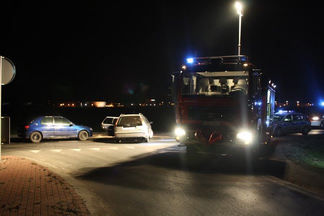 Zderzyły się trzy samochody - zdjęcia