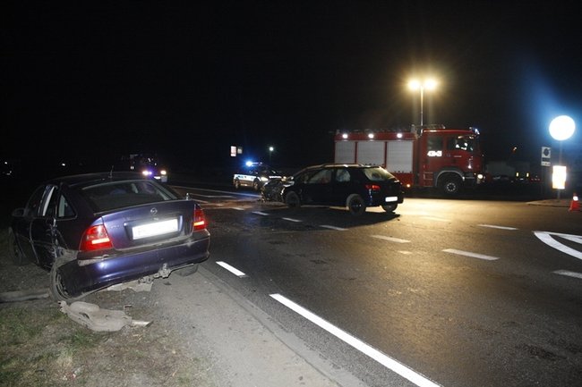 Zderzyły się trzy samochody - zdjęcia