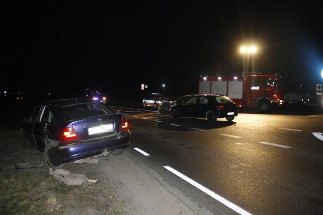 Zderzyły się trzy samochody - zdjęcia