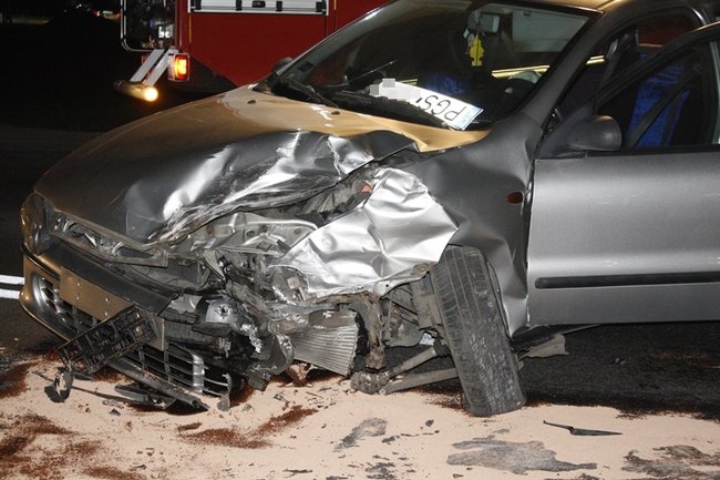 Zderzyły się trzy samochody - zdjęcia