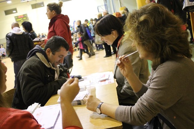 Dziękowała ze łzami w oczach - zdjęcia