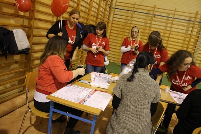 Dziękowała ze łzami w oczach - zdjęcia