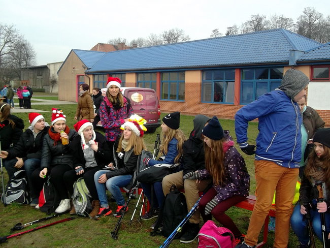 Mikołajkowy Nordic Walking - zdjęcia