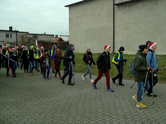 Mikołajkowy Nordic Walking - zdjęcia