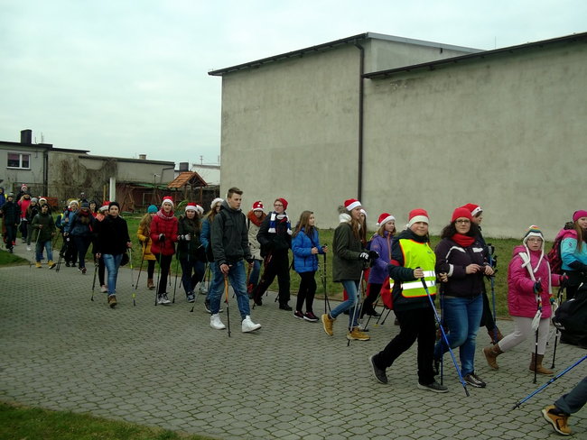 Mikołajkowy Nordic Walking - zdjęcia