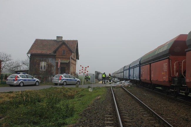Twierdzi, że nie widział pociągu - zdjęcia